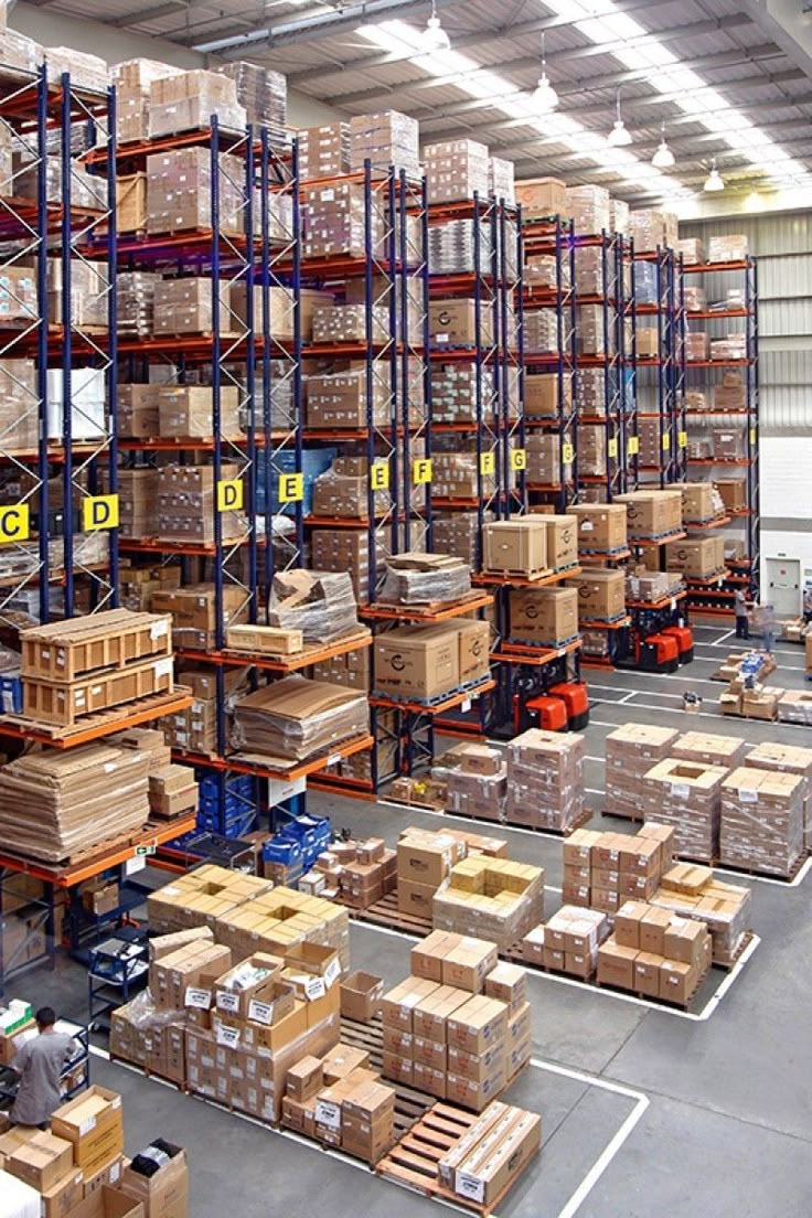 Warehouse logistics worker